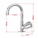 Ver imagem 7 de Kit Cuba Ov43 com Torneira C50 e Válvula 1 Polegada Abs Compace