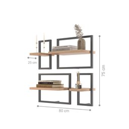 Lego com 4 Prateleiras Industrial Montana - 2