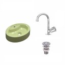 Ver imagem 2 de Kit Cuba Ov43 com Torneira C50 e Válvula 1 Polegada Abs Compace