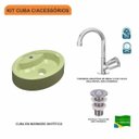 Ver imagem 3 de Kit Cuba Ov43 com Torneira C50 e Válvula 1 Polegada Abs Compace