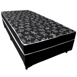 Cama Box Conjugada Solteiro Ortopédica 88x188x40 Espuma D28 - 4
