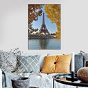Ver imagem 1 de Quadro Canvas Torre Paris 90x60