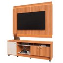 Ver imagem 1 de Rack Bancada com Painel para Tv de até 70" em 100% Mdf Lena Jequitiba/off White