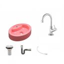 Ver imagem 2 de Kit Cuba Ov43 com Torneira 1198 Metal e Válvula 1 Polegada e Sifão Cromado e Flexível Compace