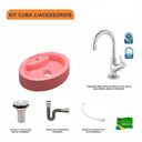 Ver imagem 3 de Kit Cuba Ov43 com Torneira 1198 Metal e Válvula 1 Polegada e Sifão Cromado e Flexível Compace