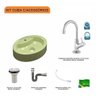 Kit Cuba Ov43 com Torneira 1198 Metal e Válvula 1 Polegada e Sifão Cromado e Flexível Compace - 3