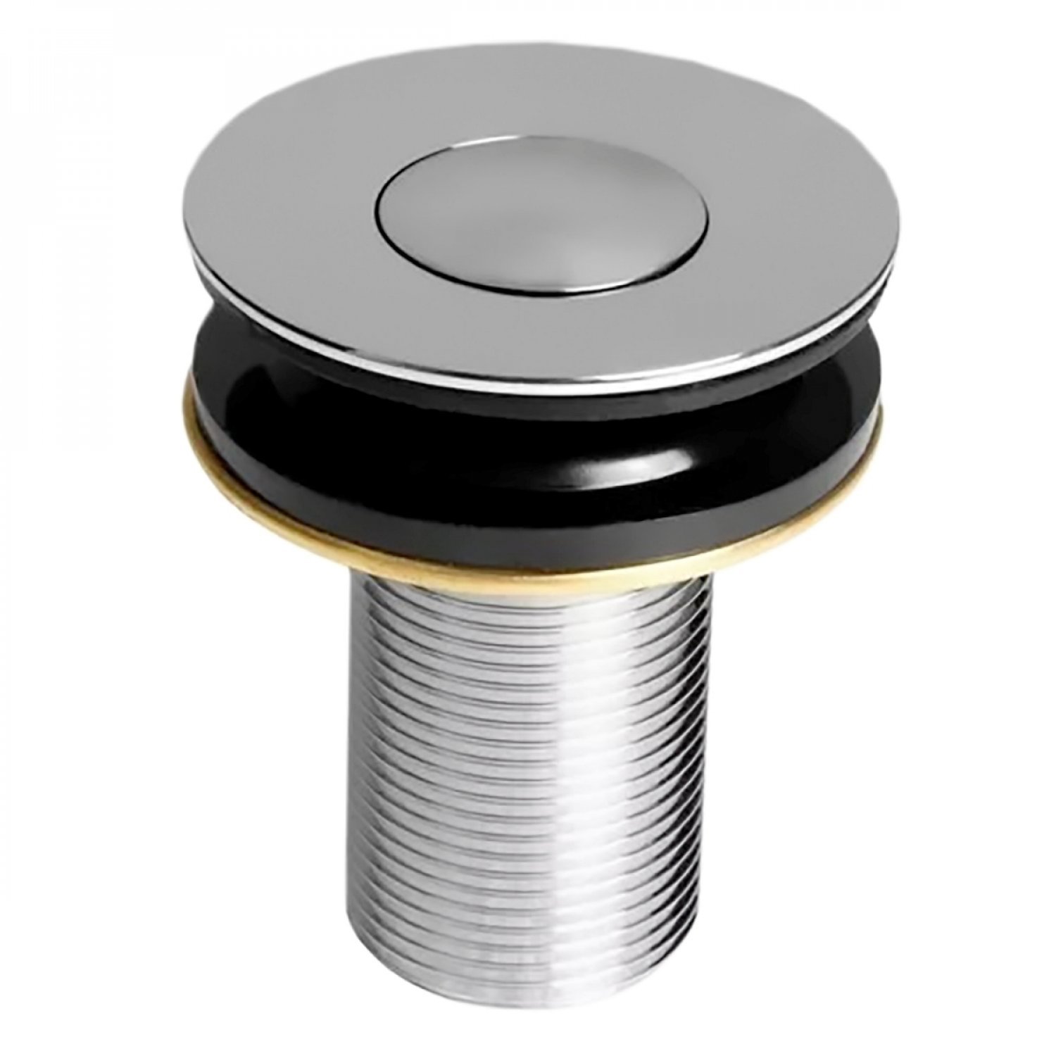 Kit Cuba Ov43 com Torneira 1198 Metal e Válvula Click 1 Polegada B e Sifão Cromado e Flexível Compac - 5