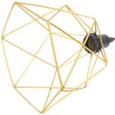 Ver imagem 5 de 4 Pendentes Aramado Cálice Luminária Lustre Teto Retrô Vintage Industrial Balcão Dourado