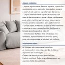 Ver imagem 6 de Sofá Cama Modular Orgânico Retrátil 4 Lugares Base Madeira Maciça 230 cm Marrocos