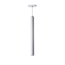 Ver imagem 1 de Pendente Tubo Cilindro Alumínio 30cm: Cor Branco