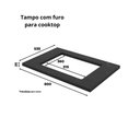 Ver imagem 4 de Cozinha Modulada 306,5cm Completa 6 Peças com Torre Quente e Paneleiro 14 Portas 2 Gavetas Connect H