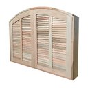 Ver imagem 3 de Janela de Abrir / Abrir em Arco de Madeira Padrão Cedro Batentes de 14 Cm-1.20(l)x1.20(a)