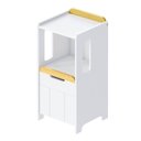 Ver imagem 5 de Escrivaninha e Estante Nicho com Portal Petit Casatema MadeiraOriginals Branco/Mel
