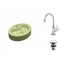 Ver imagem 2 de Kit Cuba Ov43 com Torneira 1198 Metal e Válvula Click 1 Polegada G Compace