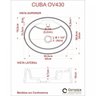 Kit Cuba Ov43 com Torneira 1198 Metal e Válvula Click 1 Polegada G Compace - 6