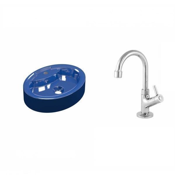 Kit Cuba OV43 com Torneira 1198 Metal 1/4 Volta Compace - 2