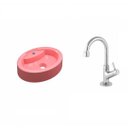 Ver imagem 2 de Kit Cuba Ov43 com Torneira 1198 Metal 1/4 Volta Compace