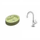 Ver imagem 2 de Kit Cuba Ov43 com Torneira 1198 Metal 1/4 Volta Compace