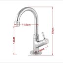 Ver imagem 6 de Kit Cuba Ov43 com Torneira 1198 Metal 1/4 Volta Compace