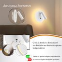 Ver mais imagens de 3 Arandela de Parede Leitura Flexível LED USB e USB-C BET81