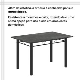 Conjunto Sala de Jantar com 4 Cadeiras Lara - 10