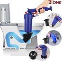 Ver imagem 4 de Desentupidor Alta Pressão Pistola Desentupidora Bomba Manual Sucção Vaso Sanitário Cano
