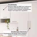 Ver imagem 5 de Quarto Modulado Queen com Guarda-roupas Maleiro e Cabeceira Alpes Master Luciane Móveis