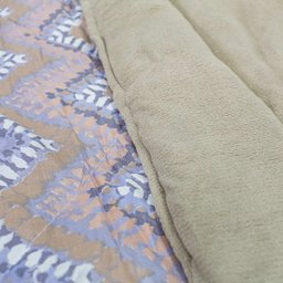 Edredom Combo Casal Safari Plush Estanho Hedrons 26538 - 3