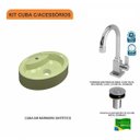 Ver imagem 3 de Kit Cuba Ov43 com Torneira Luxo 1195 e Válvula Click 1 Polegada B Compace