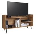 Ver imagem 2 de Rack Retro 120cm Tv até 50 Polegadas com Prateleira Mel Rk0009cc