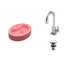 Ver imagem 2 de Kit Cuba Ov43 com Torneira Luxo 1195 e Válvula Click 1 Polegada G Compace