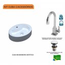 Ver imagem 3 de Kit Cuba Ov43 com Torneira Luxo 1195 e Válvula Click 1 Polegada G Compace