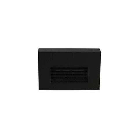 Balizador Astraled Wiley de Sobrepor Led 2w Bivolt Preto 3000k Luz Amarela Bl-6723