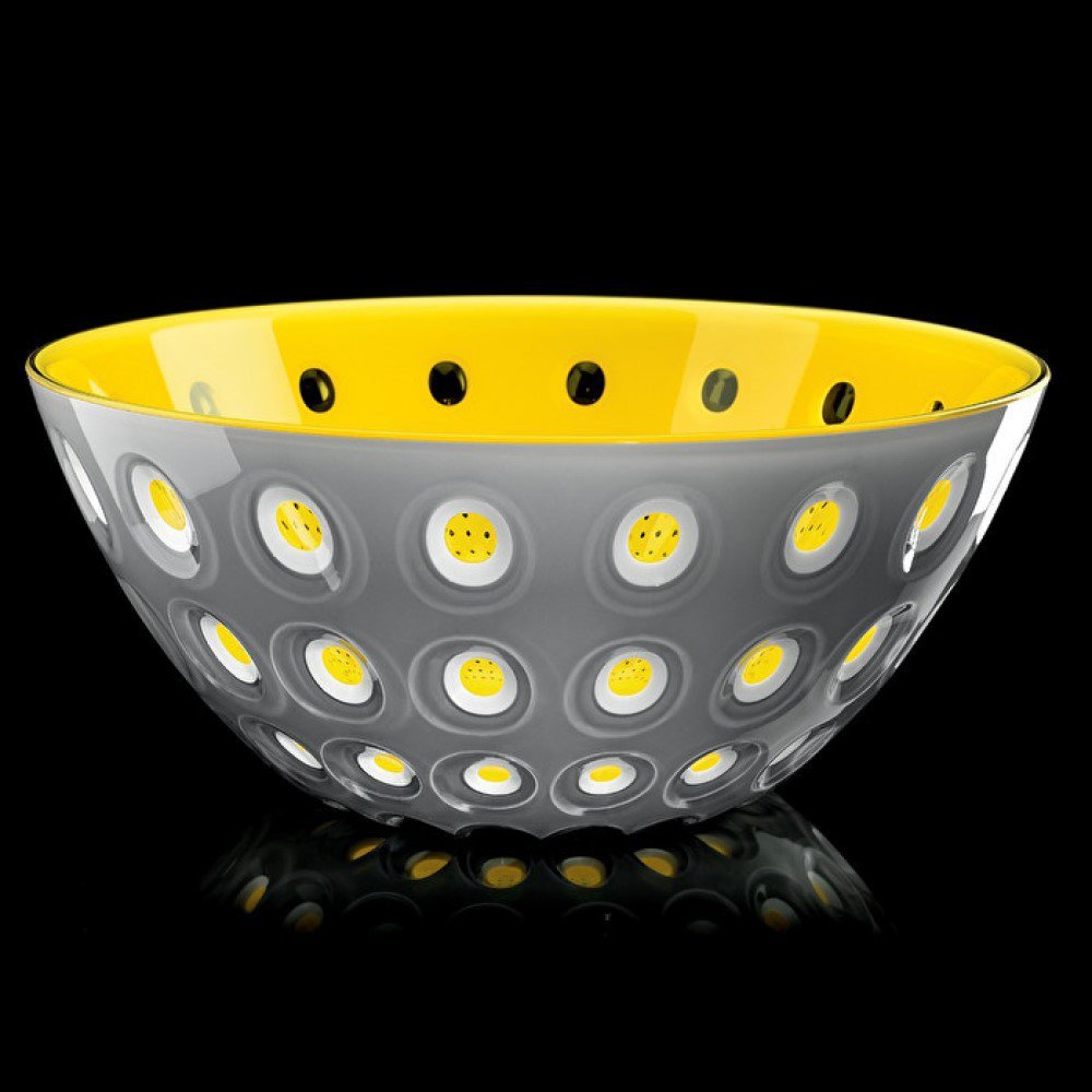 Tigela Bowl 25 Cm Em Acrilico Amarelo Le Murrine - Guzzini - 3
