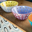 Ver imagem 2 de Tigela Bowl 25 Cm Em Acrilico Amarelo Le Murrine - Guzzini