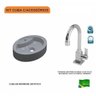 Kit Cuba Ov43 com Torneira Luxo 1195 Metal 1/4 Volta Compace - 3