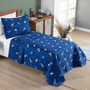 Ver imagem 2 de Colcha Solteiro Bouti Kids Dupla Face Estampado 2 Peças Galaxia