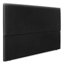 Ver imagem 4 de Cabeceira Cama Box Reta King 195cm Luna Corino C/frame Preto
