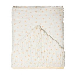 Toalha de Banho Soft Bamboo Mami com Capuz Estampada Silhueta Passaros. - 1