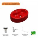 Ver imagem 3 de Kit Cuba Ov43 com Válvula 1 Polegada e Sifão Pvc e Flexível Compace