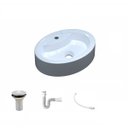 Ver imagem 2 de Kit Cuba Ov43 com Válvula 1 Polegada e Sifão Pvc e Flexível Compace