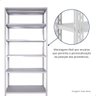 Estante de Aço 195x42x92c Multiuso Organizadora 6 Prateleiras - 4