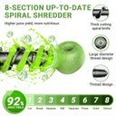 Ver imagem 3 de Amzchef Juicer Centrífuga com Triturador Espiral, Motor Silencioso (pálido)