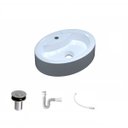 Ver imagem 2 de Kit Cuba Ov43 com Válvula Click 1 Polegada B e Sifão Pvc e Flexível Compace