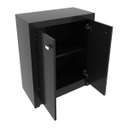 Ver imagem 4 de Balcão Escritório com 2 Portas Multimóveis Vcr25013 Preto