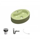 Ver imagem 2 de Kit Cuba Ov43 com Válvula Click 1 Polegada B e Sifão Cromado e Flexível Compace