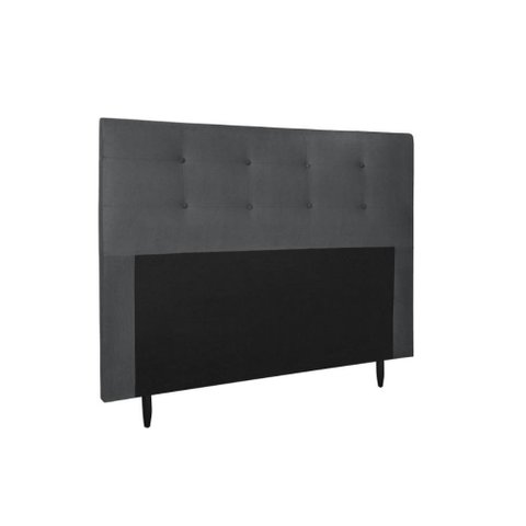 Cabeceira Cama Box Casal 160cm - Cinza Suede