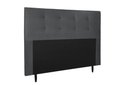 Ver imagem 1 de Cabeceira Cama Box Casal 160cm - Cinza Suede