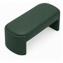 Ver imagem 3 de Recamier Decorativo Puff Fly 75cm Cama Solteiro Estofados:Verde/Courino Sintético