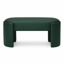 Ver imagem 4 de Recamier Decorativo Puff Fly 75cm Cama Solteiro Estofados:Verde/Courino Sintético